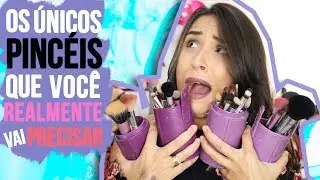 MONTANDO KIT DE PINCÉS P/ INICIANTES | Bem Baratinhos
