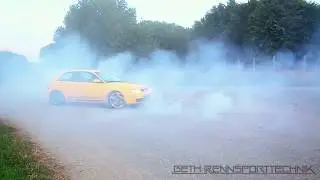 Audi S3 8L 3.2T doing donuts! Allrad Drift AWD quattro - Beth Rennsporttechnik