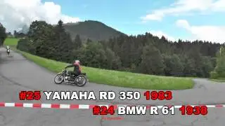 Oldtimer Motorrad Bergrennen Kössen 2015 Teil 2