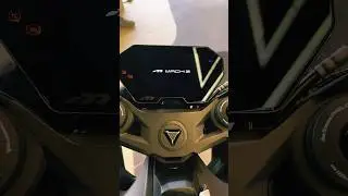 Ultraviolette F77 Mach 2 Instrument Console ❤️ #shorts #shortsfeed #ultraviolettef77 #automobile