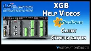 XEM Modbus/TCP Client Configuration - LS Electric XGB PLC from AutomationDirect