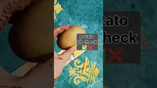 Potato pH level test results #viral #music #reviews #viral