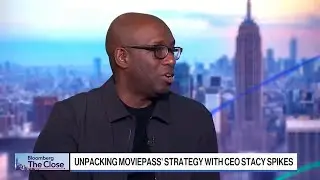 Mogul by MoviePass | CEO Stacy Spikes on Bloomberg's The Close