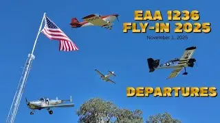 INSANE Fly-In at EAA 1236 - Planes Take Off from Loves Landing 🛩️