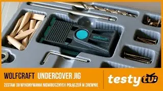 Wolfcraft: Zestaw do niewidocznych połączeń, Undercover Jig