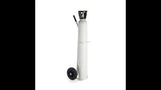 Noodcilinder 10 liter met los reduceertoestel Engels