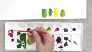 How to Paint the Blue Doorway Watercolor Kit - Creative Painter Kit Club Painting Tutorial