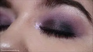 DARK PUPLE EYE LOOK USING COLOURPOP SINGLE EYESHADOWS