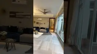 Beautiful TV Lounge and open kitchen of Upper Portion | 2 kanal Luxurious House in DHA Lahore