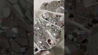 Making a strapless cut glass mirror embellishment mini dress #sewing #fashion #dress