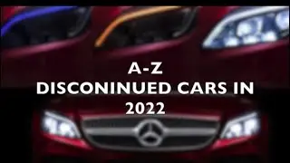 A-Z list of discontinued cars in 2022