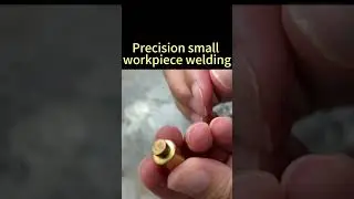 Precision small workpiece welding effect display#induction #welding