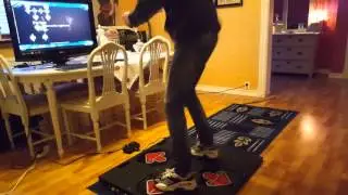 DDR Across the nightmare Expert! Impact dance pad.