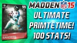 Madden 15 Ultimate Team &mdash; Боже мой! Лучший Дейон Сандерс! 100% статистика! &mdash; MUT 15