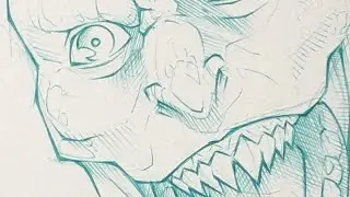 Lizard | Spider-Man No Way Home Villain Ballpen drawing #shorts