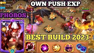 PHOBOS BEST BUILD 2023 🔥 | CASTLE CLASH
