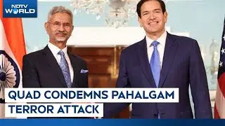 QUAD Summit  | QUAD Condemns Pahalgam Attack As Jaishankar Talks Terrorism In Washington