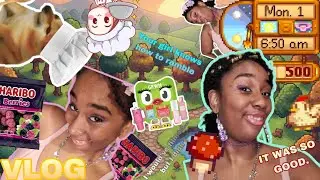 Didn't Think to Record but its ok!!| GRWM + Writing +Gameplay and more| VLOG
