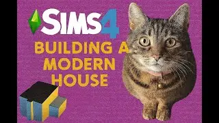 Building a modern house in The Sims 4