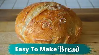 Easy No- Knead Bread! | Quarantine Recipes
