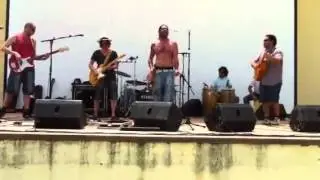 Palocortao prueba de sonido rock solidario