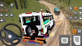BS6 Cruiser TEY MOD 😈 | Narrow & Dangerous Roads BUSSID Gaming Video