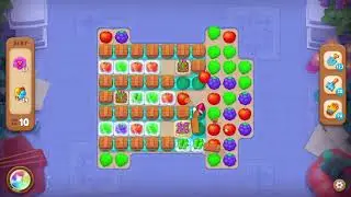 Gardenscapes 2687 Level - 13 moves - NO BooSTERS