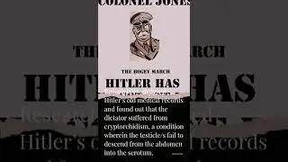 Hitler had one ball!!