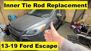 Замена внутренней рулевой тяги Ford Escape 13 14 15 16 17 18 19 2013 2014 2015 2016 2017 2018 2019