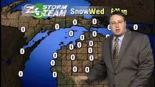 January 16 Morning Forecast- Blowing Snow Wednesday