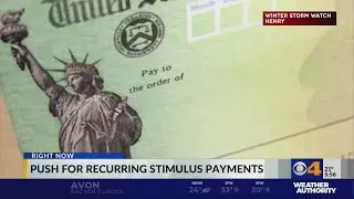 Some lawmakers push for recurring stimulus payment until pandemic ends