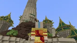 Exploring The Northern Air Temple In Minecraft!!!