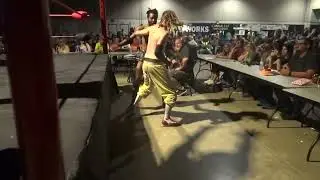 X Storms vs Punk Sinister - UWE Light Heavyweight Title | UWE Wrestling For Wreaths 8-27-22