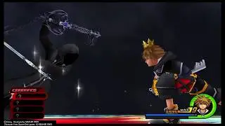 KH2FM - Guarding Roxas' Keyblade Attack