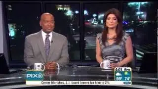 Funny PIX11 Morning News Blooper by Female Anchor, Name Confusion (6-7-12)