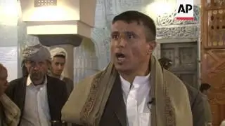 Sanaa's Great Mosque welcomes the faithful during Ramadan