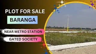 YELLOW ZONE GHARBADI PLOT FOR SALE IN BARANGA  NEAR METRO STATION BHUBANESWAR | #houseplot