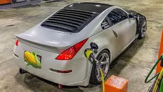FBO E85 350z HR VS THE WORLD!!! (PORSCHE, EVO, BMW, 370z, ETC)