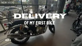 My First Bike Delivery | very bad behaviour by staff 😡