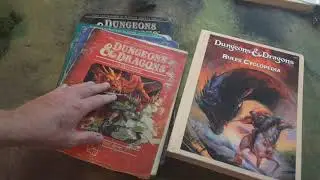 Hobby Vlog # 02 | D&D Rules Cyclopedia | Flip-through Discussion | #DnD #RPGgate