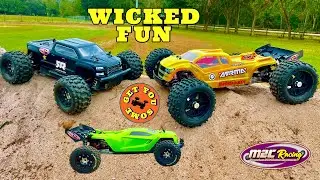 HAPPY HOLIDAYS FROM THE MEATPIT Arrma Talion 6s, Big rock 4s And Taliphon 6s