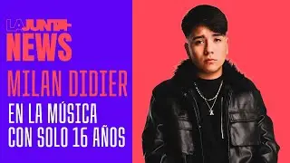 MILAN DIDIER: El nuevo MENORETE del REGGAET&Oacute;N CHILENO 🇨🇱 #LaJuntaNEWS