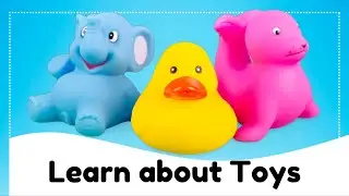 Learn Different Types of Toys for Kids | Educational Toy Names Video | Kids fun video 
