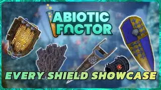 Abiotic Factor Every Shield Showcase