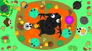 MOPE.IO - ЧЕРНЫЙ ДРАКОН И ЕГО ХВОСТИК В БЕДЕ - ИГРА МОПИО
