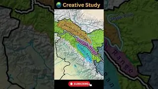 Indus River ( Sindhu River ) | सिन्धु नदी । Indian Geography #river #mapinshort  #gk #upsc