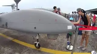 RSAF Open House 2016 -  Heron 1 Unmanned Aerial Vehicles (UAVs)