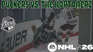 The Puckers vs. The Hortonerz - NHL 26 EASHL 6v6 Season Play (S1) 9-21-25