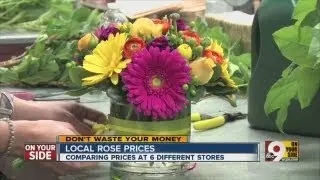 Local rose prices for Valentine's Day