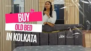 Second Hand bed in Kolkata 🔥 old box Bed | old furniture market in Kolkata  #oldbed #youtubeshorts